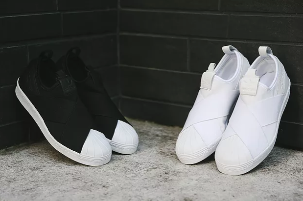 Originals superstar slip on grey hotsell