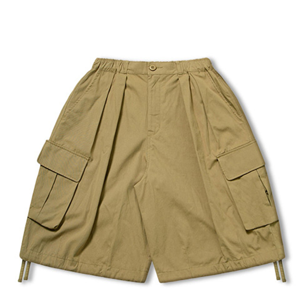 ANGLAN OBLIQUE CARGO HALF PANTS Dmop