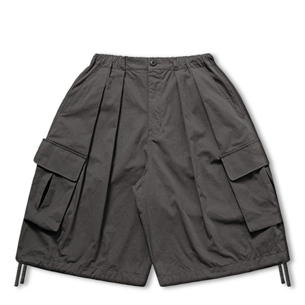 ANGLAN OBLIQUE CARGO HALF PANTS Dmop