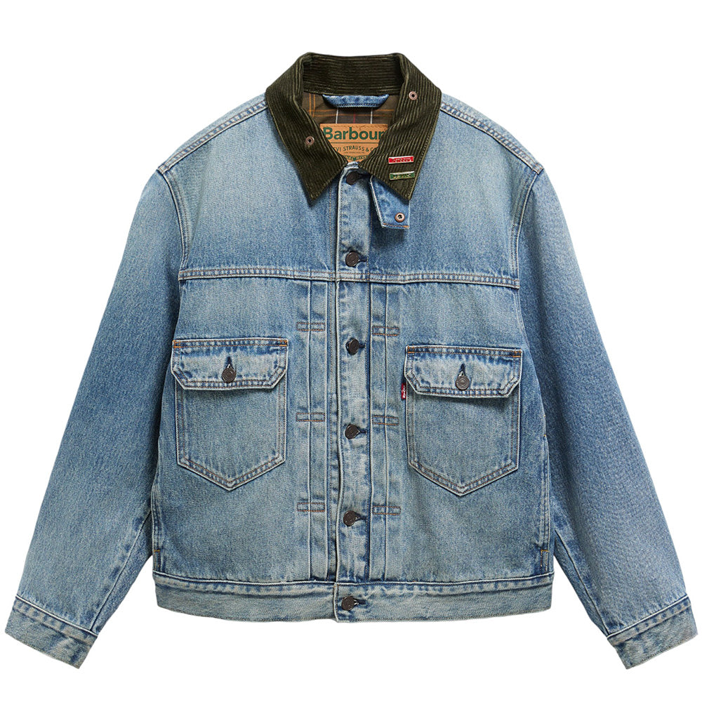 S Levi's® Barbour Type II Waxed Jacket Barbour x Levi's Type Ii