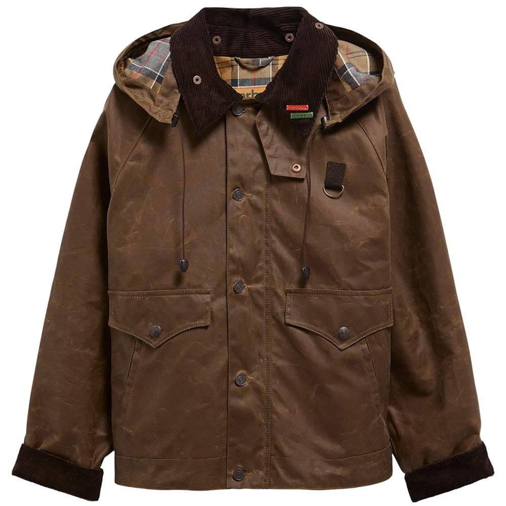 BARBOUR X LEVI'S SPEY WAXED JACKET – D-mop