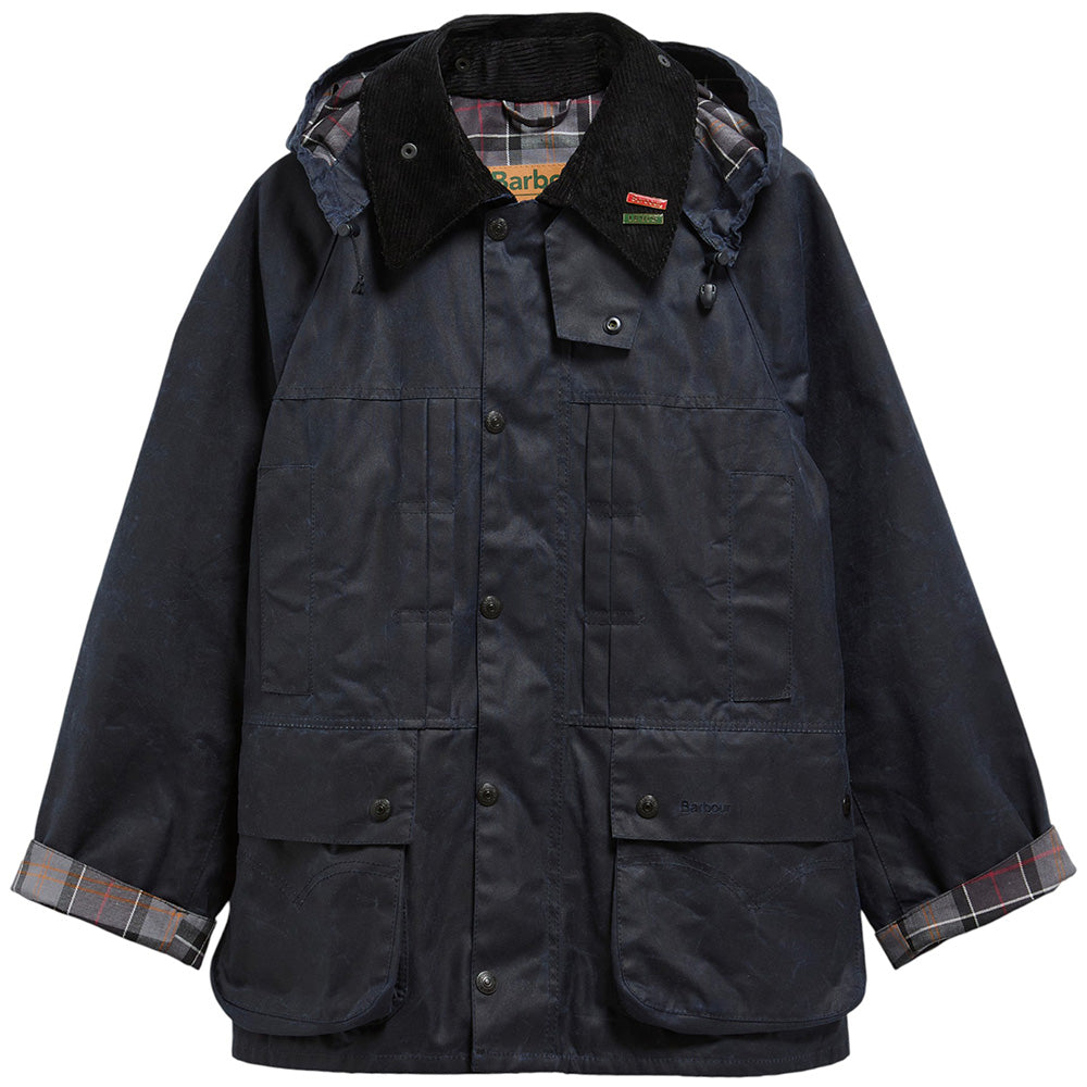BARBOUR X LEVI'S OVERSIZED BEDALE WAXED JACKET – D-mop