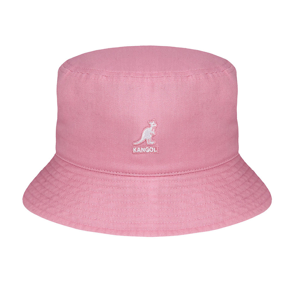 Pink kangol hat top