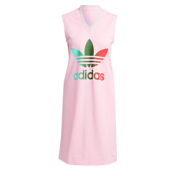 ADIDAS ORIGINALS ADICOLOR 70S V-NECK DRESS