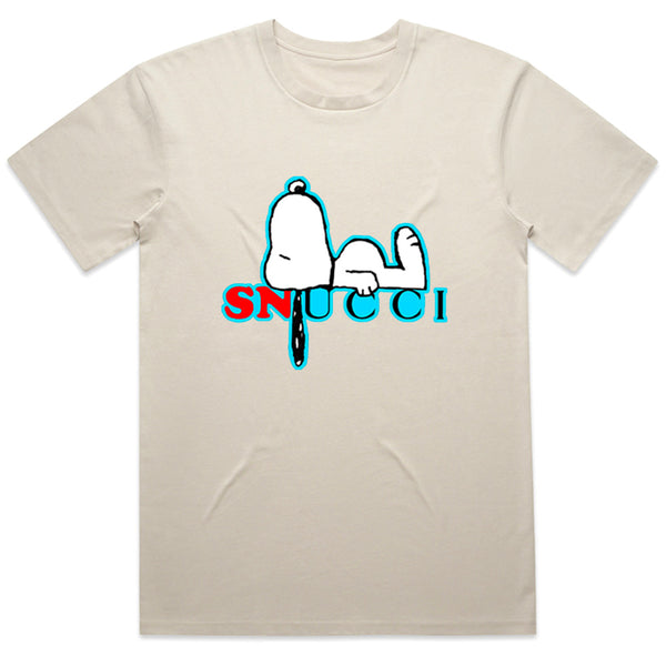 BLACK SCORE SNUCCI WHITE T-SHIRT