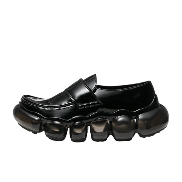 grounds JEWELRY LOAFER ENAMEL BLACK / BLACK