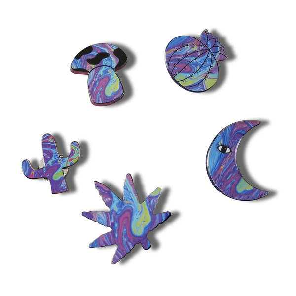 CROCS PSYCHEDELIC 5 PACK