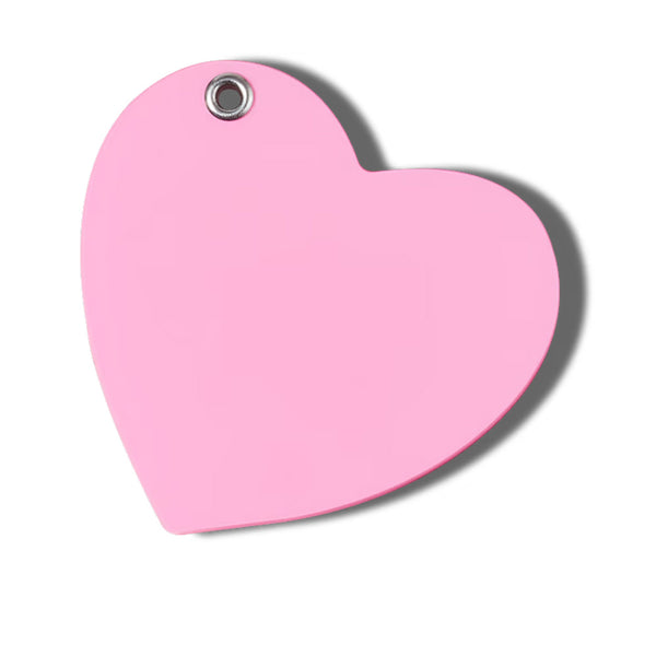 CROCS HEART MIRROR JIBBITZ CHARM