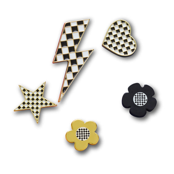 CROCS CHECKERBOARD ICONS 5 PACK