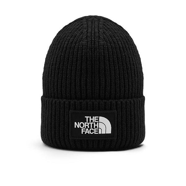 THE NORTH FACE TNF LOGO BOX CUFFED BEANIE