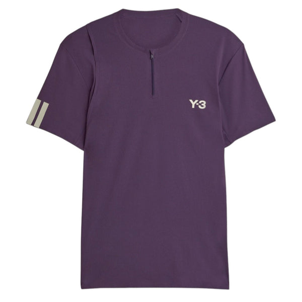 Y-3 TENNIS PRO FREELIFT ZIP TEE