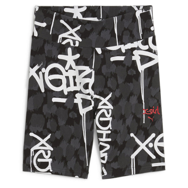 PUMA X X-GIRL AOP SHORT TIGHTS PUMA BLACK