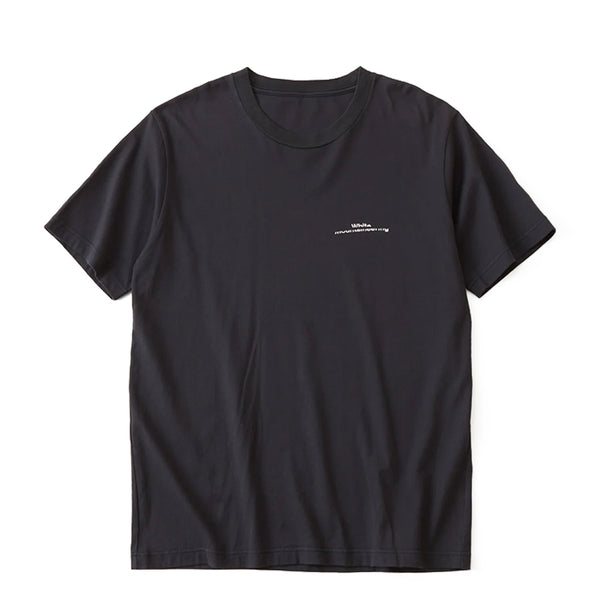 WHITE MOUNTAINEERING LOGO EMBROIDARY T-SHIRT