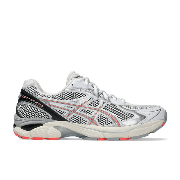 ASICS UNISEX GT-2160 WHITE/SUN CORAL