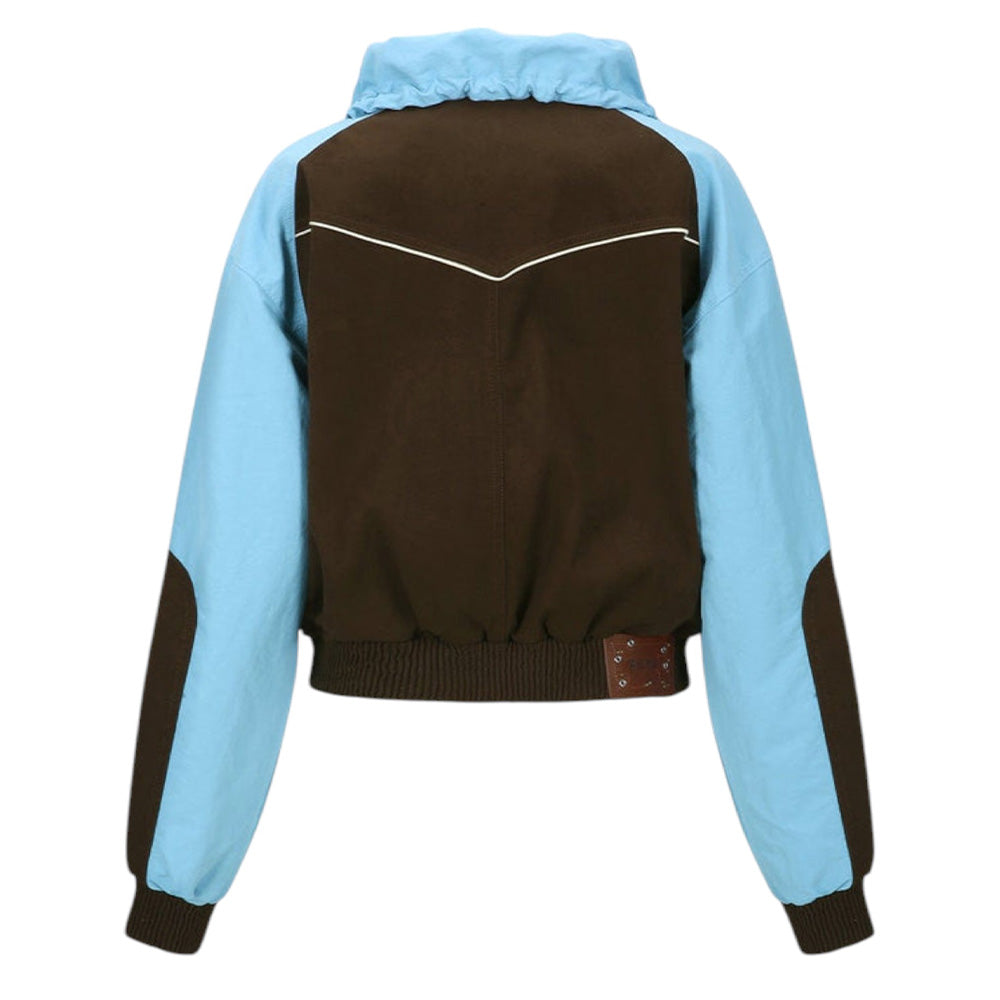 ANDERSSON BELL SADIE COLOR BLOCK BOMBER JACKET – D-mop