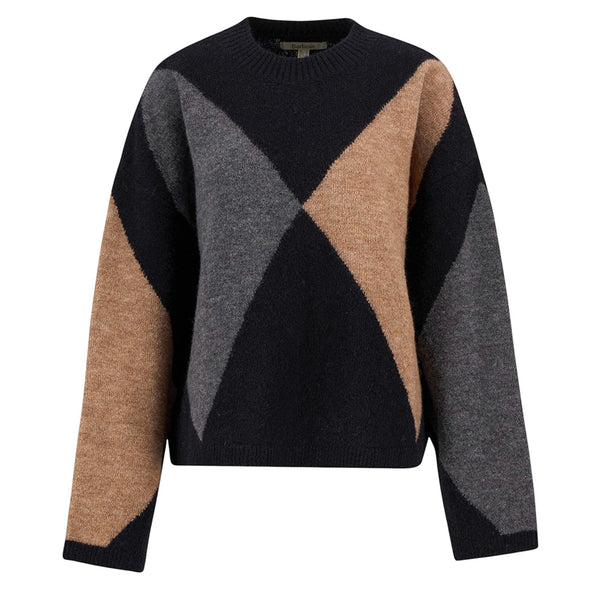 BARBOUR SABRINA CREW NECK JUMPER