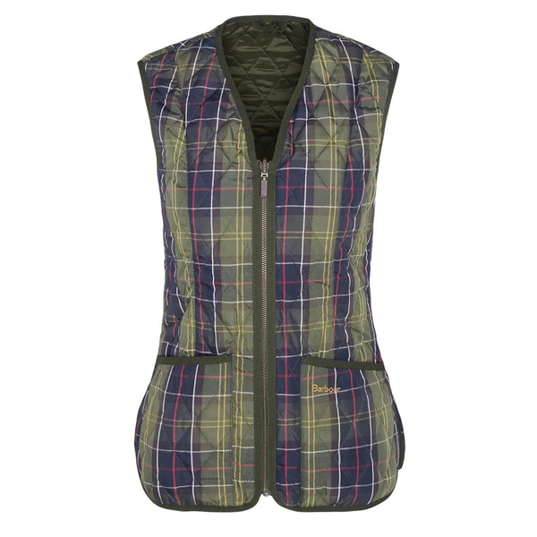 BARBOUR TARTAN BETTY LINER