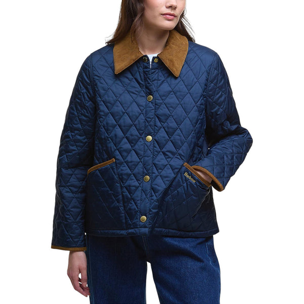 BARBOUR ICONS CROPPED LIDDESDALE QUILTED JACKET
