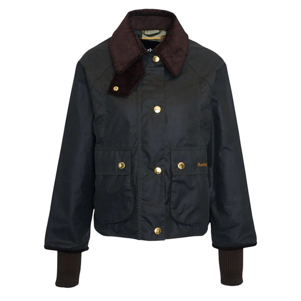 BARBOUR CROPPED BEADNELL WAXED JACKET