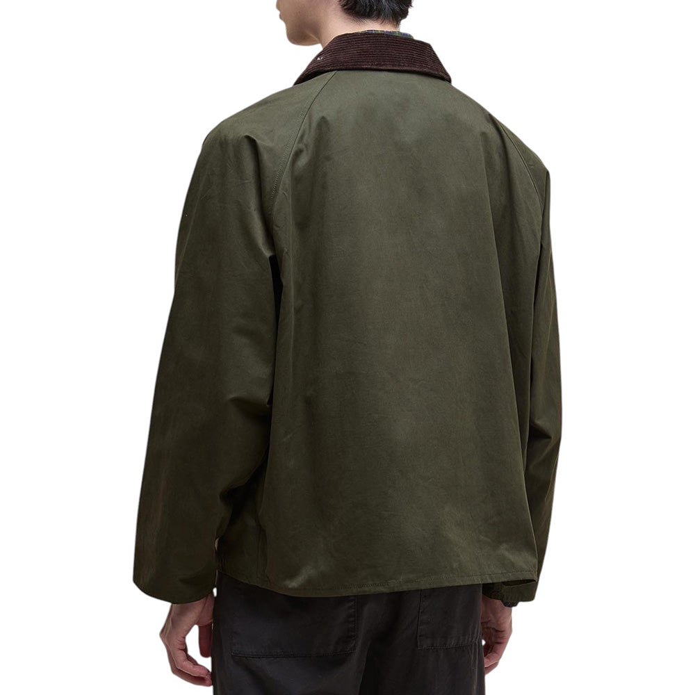 ジャケット・アウター Barbour Overdyed Transporter Jacket L Barbour - Oversized Transporter Casual Jacket in Sage – Stoy