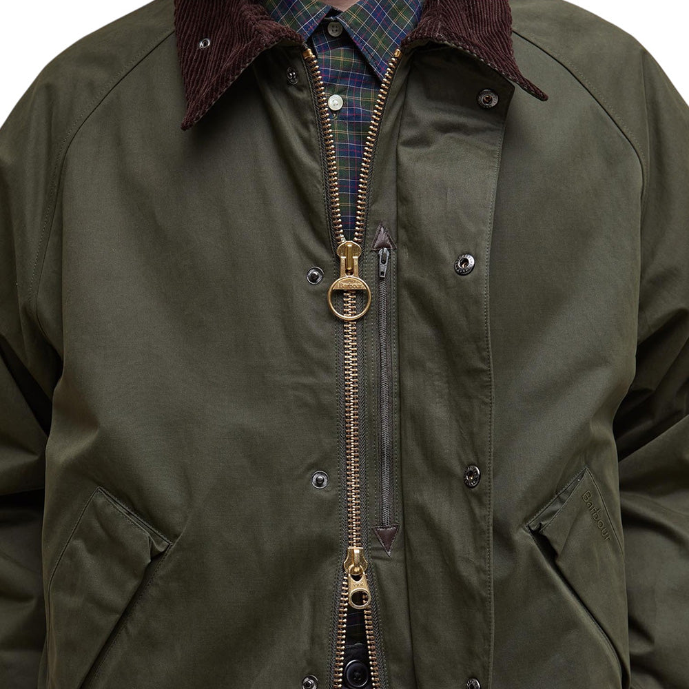 ジャケット・アウター Barbour Overdyed Transporter Jacket L Barbour - Oversized Transporter Casual Jacket in Sage – Stoy