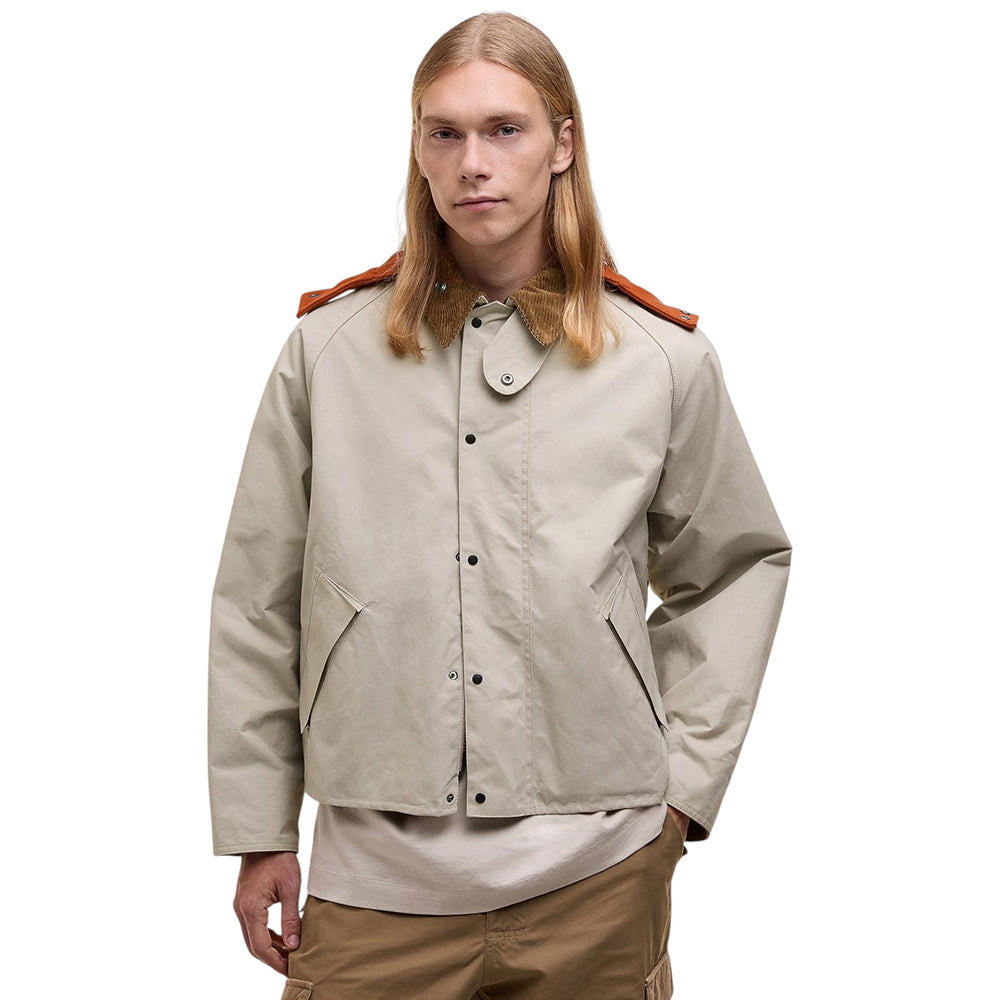Barbour × KAPTAIN SUNSHINE Barbour x Kaptain Sunshine Short Cruiser Iron | Cultizm