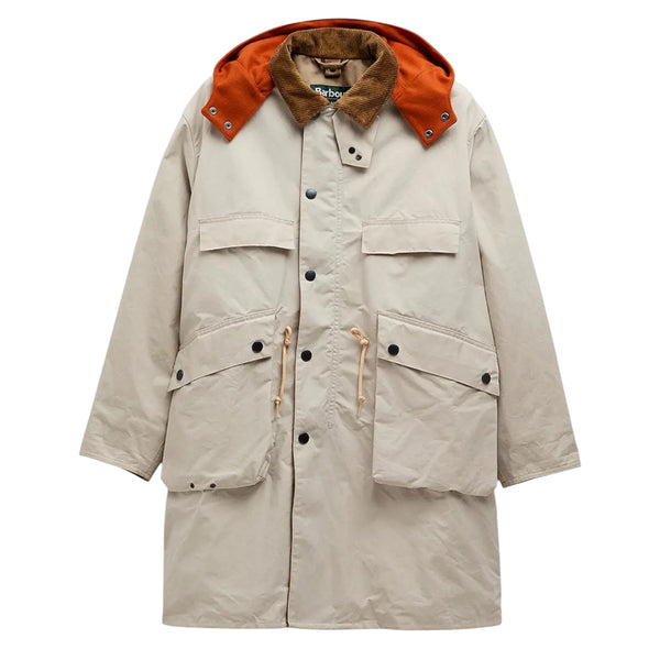 BARBOUR X KAPTAIN SUNSHINE OVERSIZED BEDALE CASUAL FIELD COAT