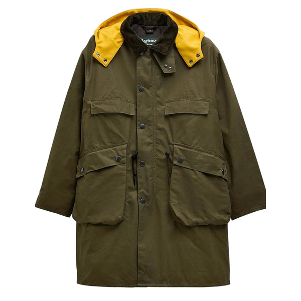 BARBOUR X KAPTAIN SUNSHINE OVERSIZED BEDALE CASUAL FIELD COAT