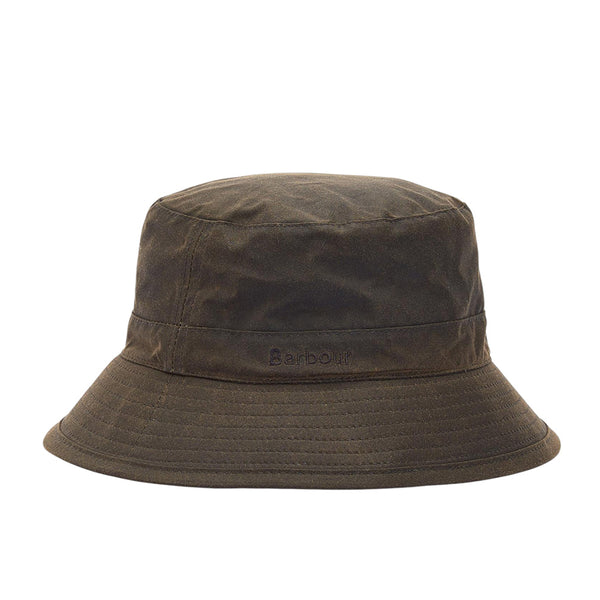 BARBOUR WAXED BUCKET HAT