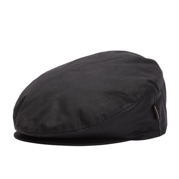 BARBOUR CHEVIOT WAXED FLAT CAP