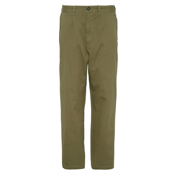 BARBOUR WASHED STRETCH RELAXED TROUSERS