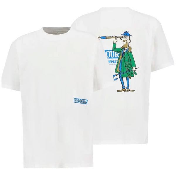 BARBOUR 'MR SOLWAY' OVERSIZED GRAPHIC T-SHIRT