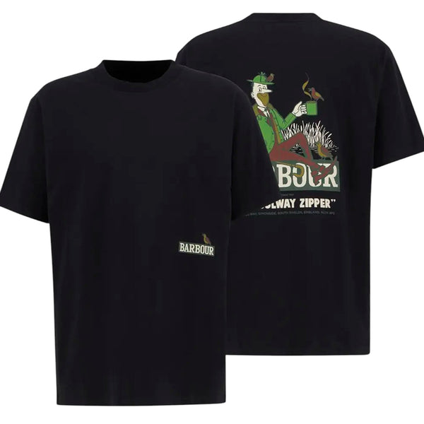 BARBOUR CAMPBELL OVERSIZED GRAPHIC T-SHIRT