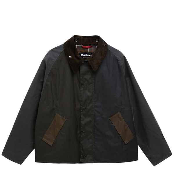 BARBOUR PATCHWORK TRANSPORT WAXED JACKET