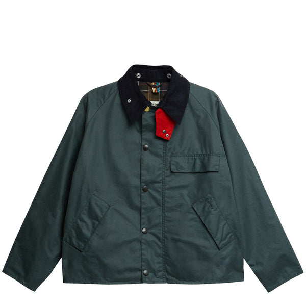 PAUL SMITH LOVES BARBOUR TRANSPORT WAXED JACKET
