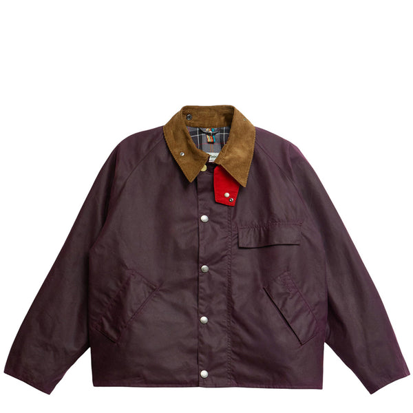 PAUL SMITH LOVES BARBOUR TRANSPORT WAXED JACKET
