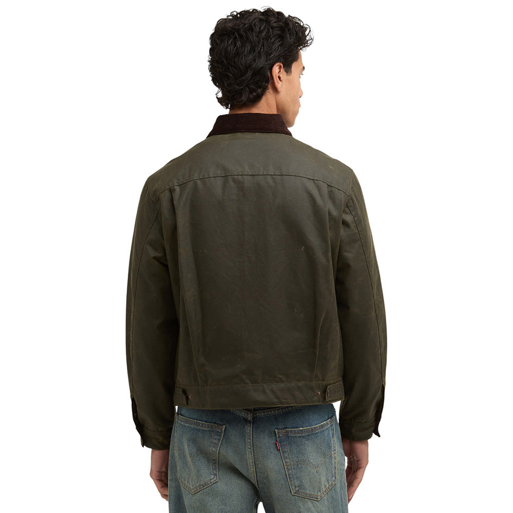 BARBOUR X LEVI'S TYPE II WAXED JACKET – D-mop