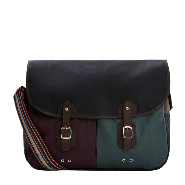PAUL SMITH LOVES BARBOUR WAX TARRAS BAG