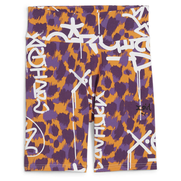 PUMA X X-GIRL AOP SHORT TIGHTS CLEMENTINE