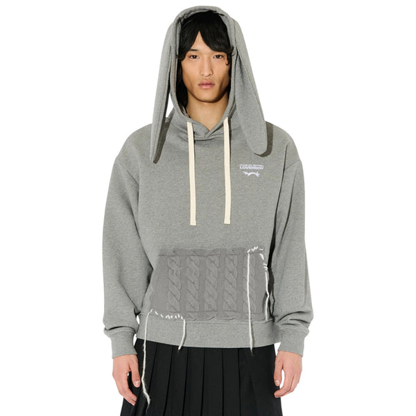CHARLES JEFFREY LOVERBOY PATCH RABBIT EARS HOODY