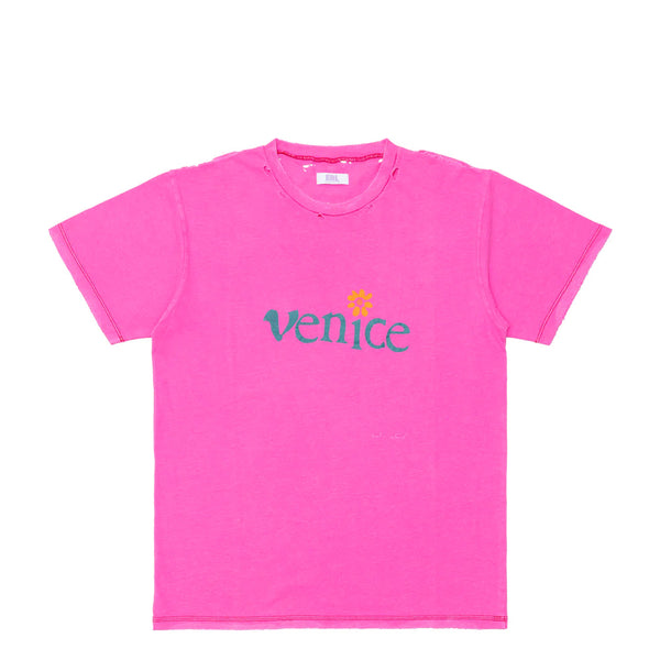 ERL UNISEX VENICE TSHIRT PINK