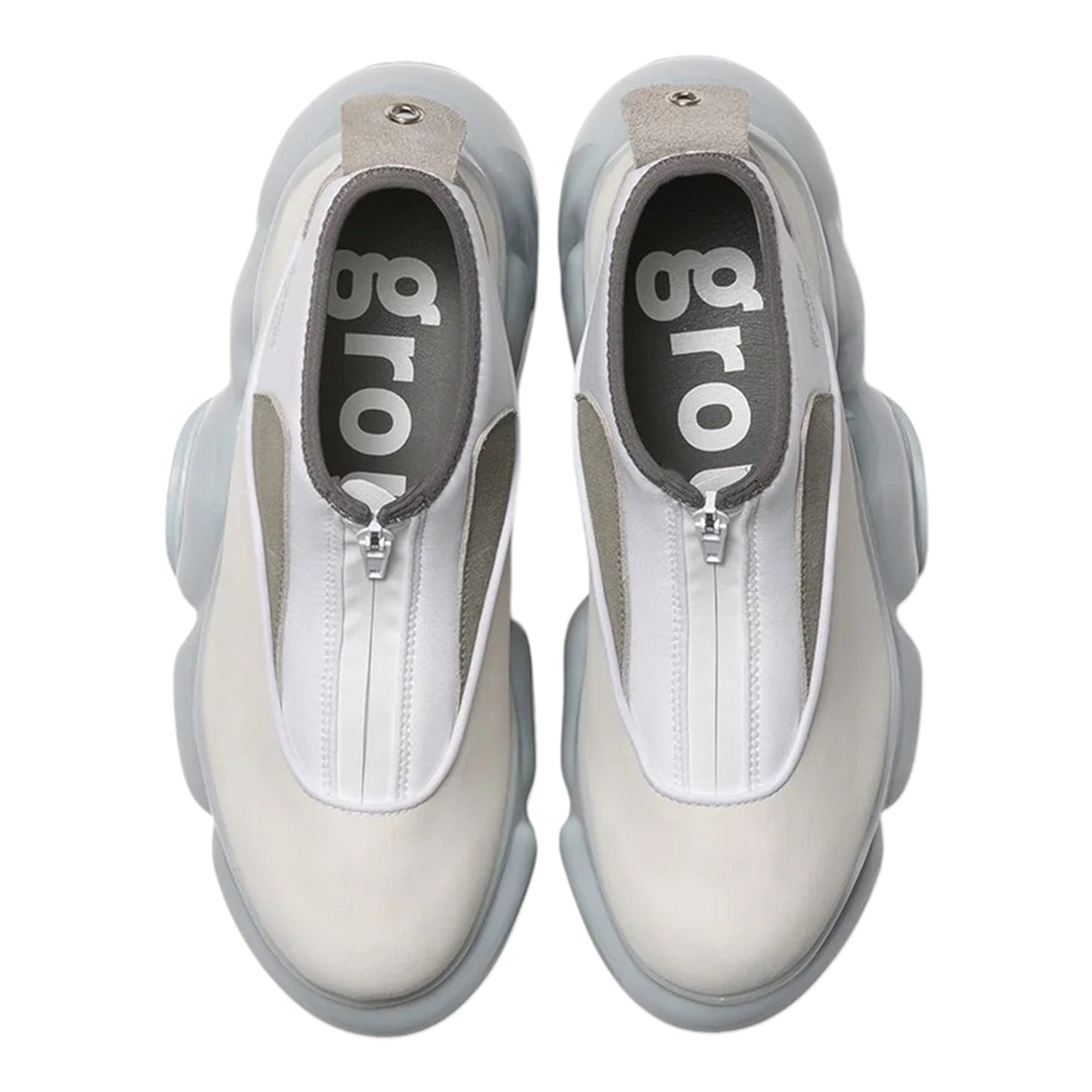 grounds MOOPIE WEATHER WAVE WHITE / ICEGRAY SOLID – D-mop