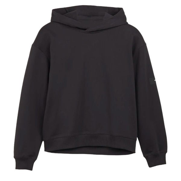 Y-3 ORGANIC COTTON TERRY BOXY HOODIE (WOMEN)