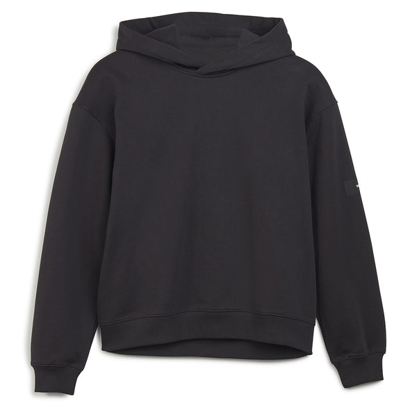 Y-3 ORGANIC COTTON TERRY BOXY HOODIE (WOMEN)