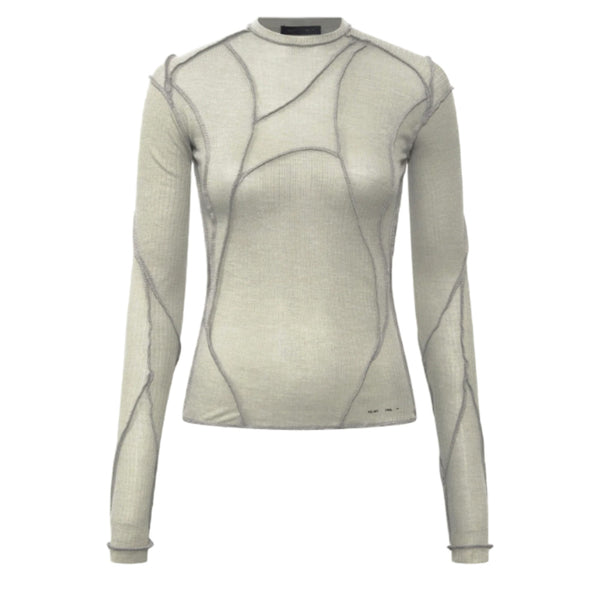 HELIOT EMIL CRYOSPHERE SHEER T-SHIRT