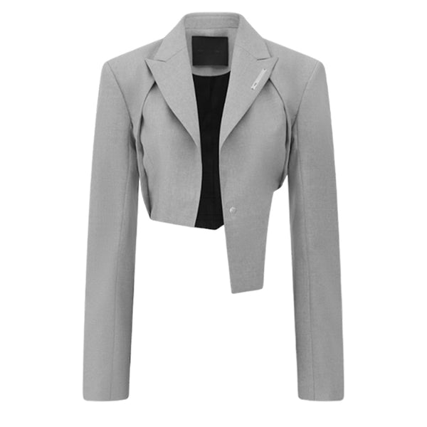 HELIOT EMIL TAILORED CROPPED BLAZER