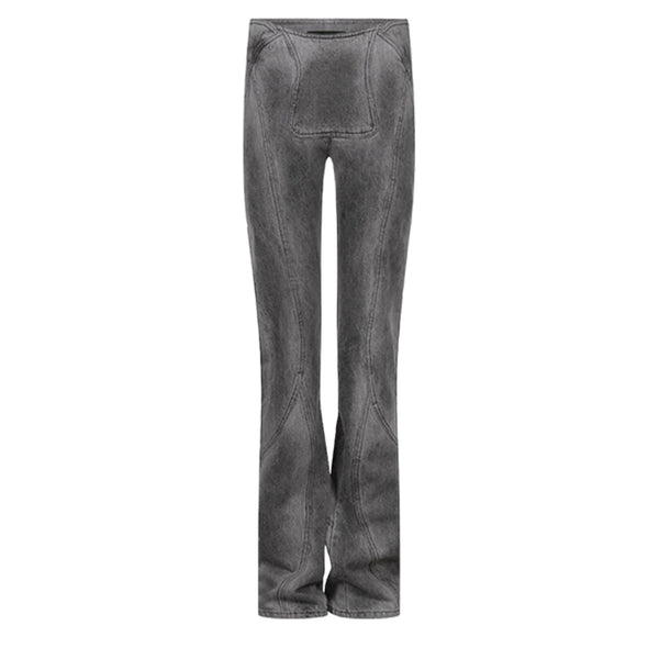 HELIOT EMIL EXSICCATE DENIM TROUSERS