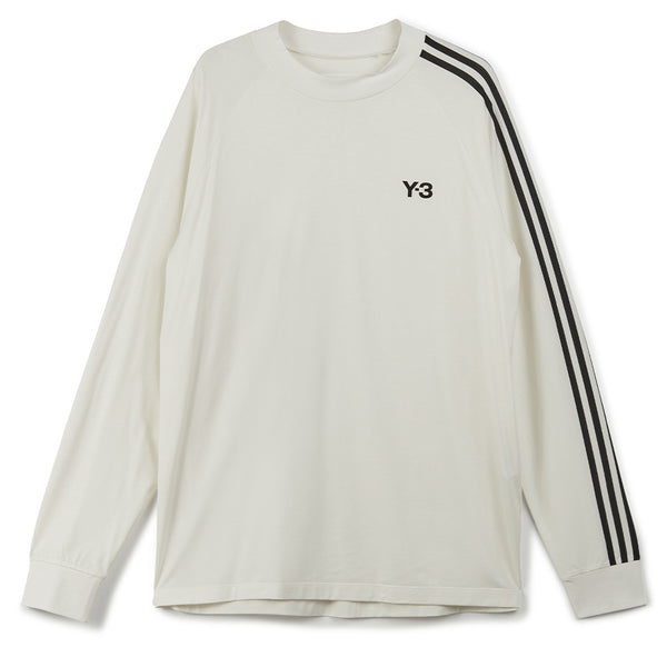 Y-3 STRIPES LONG SLEEVE TEE (UNISEX)