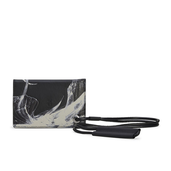 Y-3 FLORAL CARD HOLDER (UNISEX)