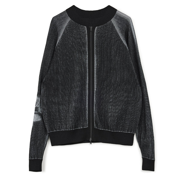 Y-3 GRAPHIC KNIT CARDIGAN (UNISEX)